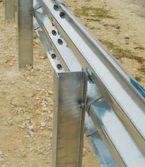 Hot Dipped Galvanized Guardrail Beams