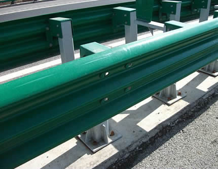 PVC Coated Three Wave Beam Panels