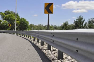 Galvanized Highway Guardrails